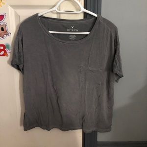 Grey short sleeve